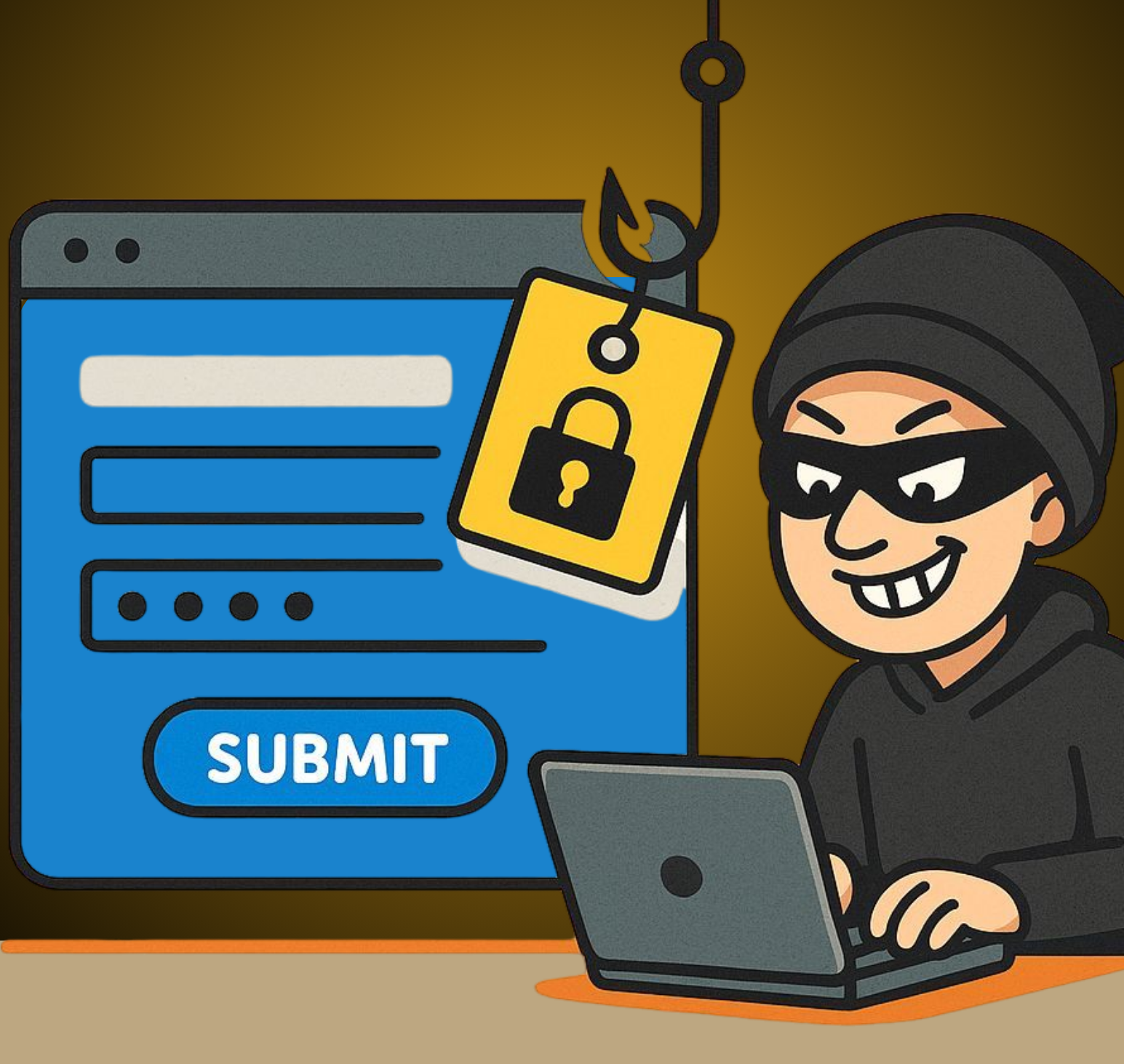 Online form scam