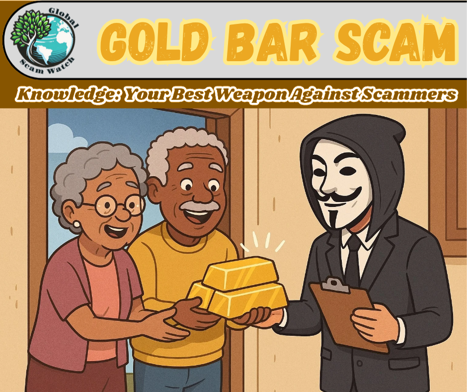 Gold bar scam