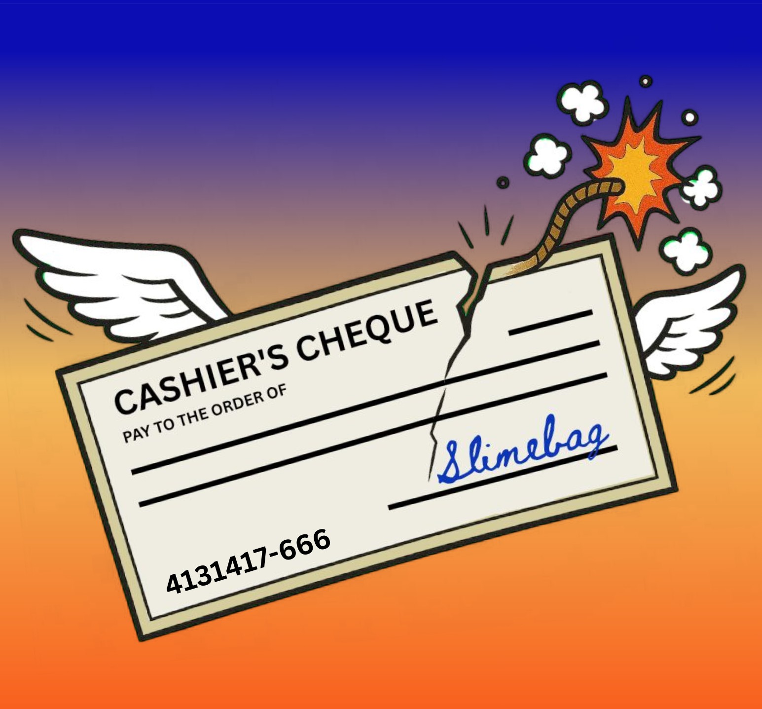 Cheque scam