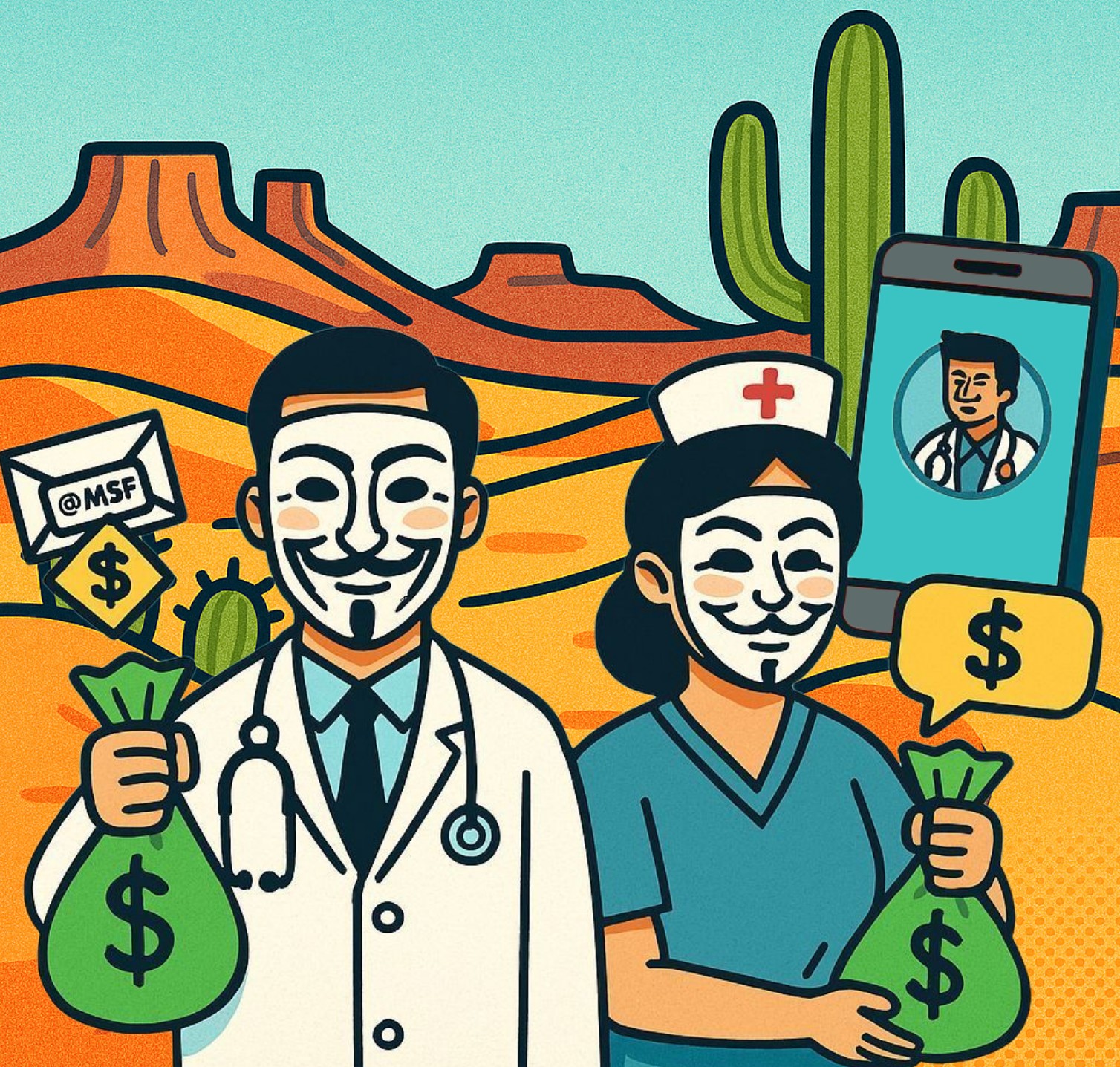 Doctors without borders scam