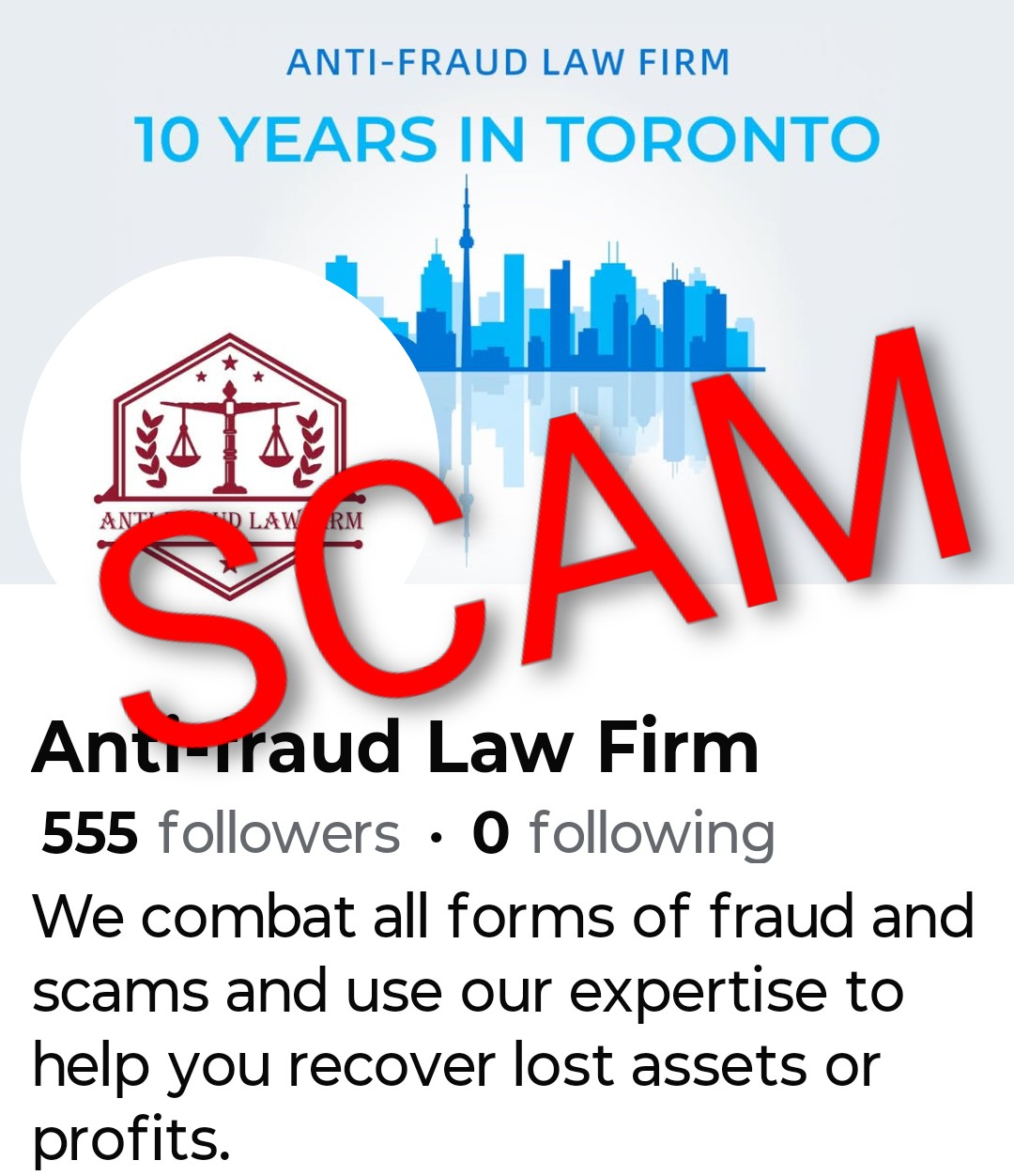Scam law firm