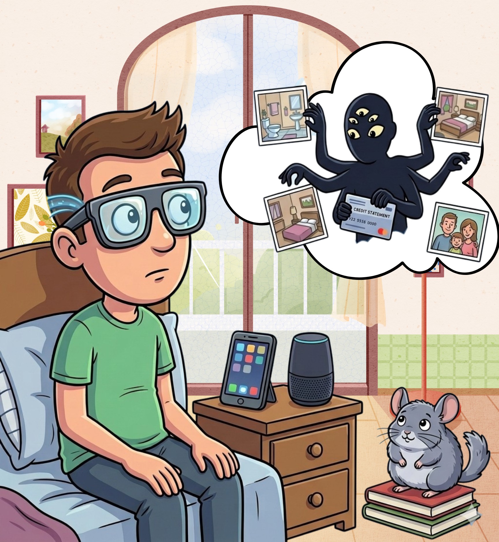 Blurred vision smart glasses and your privacy