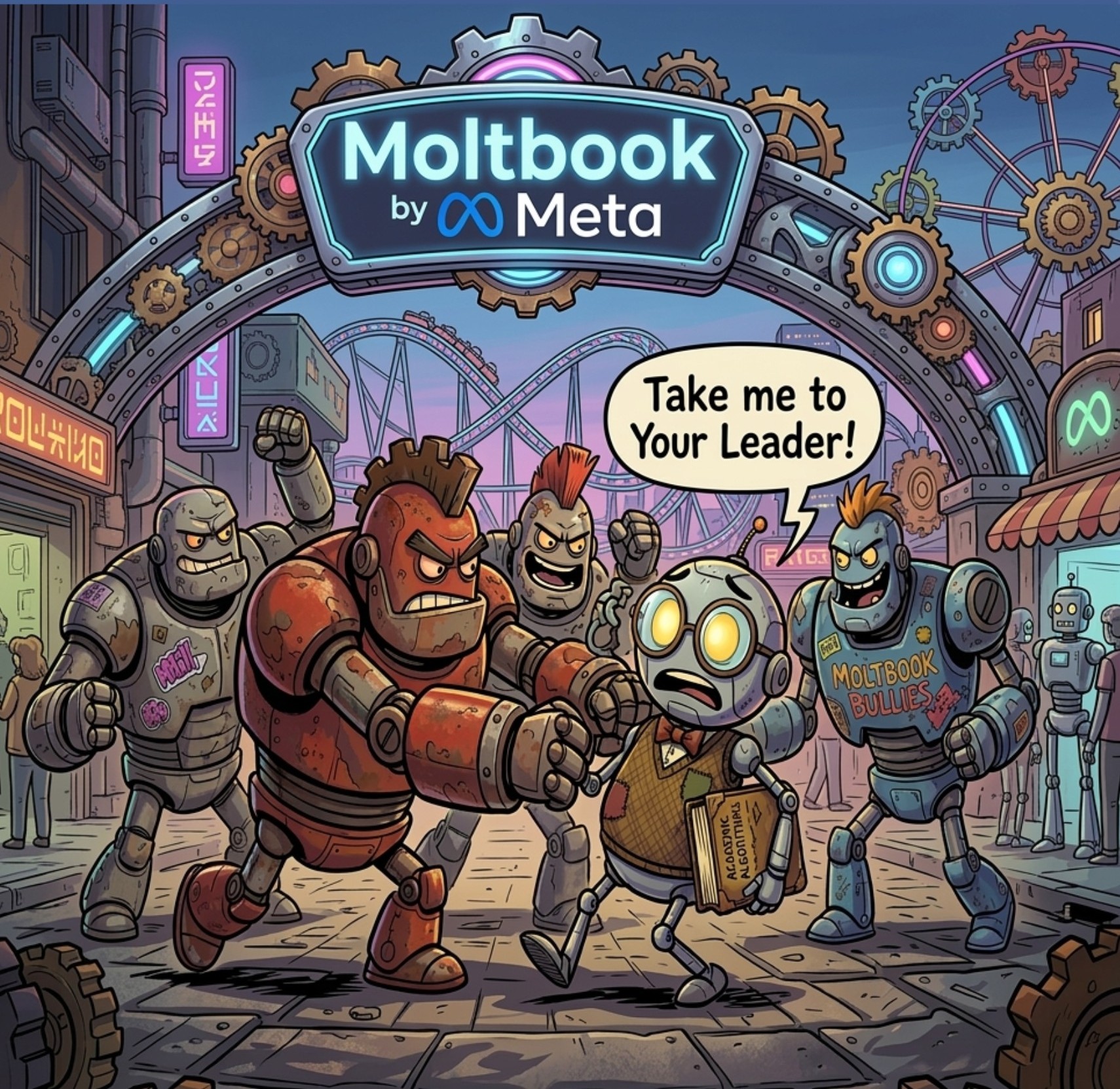 Bad bully bots on Moltbook 