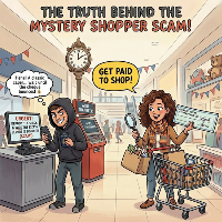 Mystery shopper scam