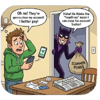Debanking scam