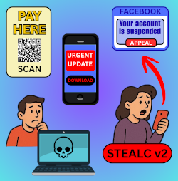 stealc v2 malware scam