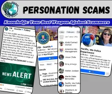 Personation scams